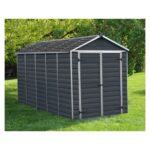 VRTNA HIŠKA PALRAM SKYLIGHT TIP 6X12 TEMNO SIVA - slika 2